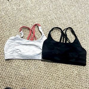 Lulu lemon energy bras size 6